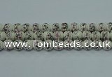 CPB601 15.5 inches 6mm round Painted porcelain beads