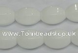 CPB71 15.5 inches 13*18mm rice white porcelain beads wholesale