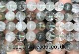CPC729 15 inches 10mm round green phantom quartz beads wholesale