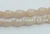 CPI01 15.5 inches 8*12mm teardrop pink aventurine jade beads