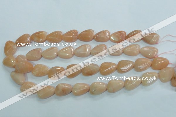 CPI104 15.5 inches 15*20mm nuggets pink aventurine jade beads