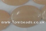 CPI153 15.5 inches 25*35mm oval pink aventurine jade beads