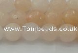 CPI211 15.5 inches 6mm faceted round pink aventurine jade beads