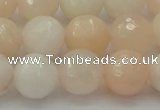 CPI213 15.5 inches 10mm faceted round pink aventurine jade beads