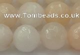 CPI215 15.5 inches 14mm faceted round pink aventurine jade beads