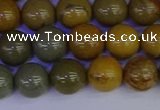 CPJ453 15.5 inches 10mm round wildhorse picture jasper beads