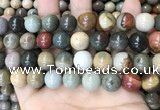 CPJ485 15.5 inches 14mm round polychrome jasper beads wholesale