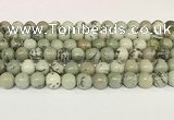 CPJ702 15.5 inches 8mm round greeting pine jasper beads