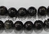 CPM03 15.5 inches 10mm round plum blossom jade beads wholesale