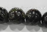 CPM07 15.5 inches 18mm round plum blossom jade beads wholesale