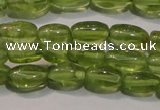 CPO111 15 inches 4*7mm rice natural peridot beads wholesale