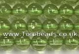 CPO133 15.5 inches 4mm round natural peridot beads wholesale