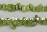 CPO40 15.5 inches 4*10mm – 10*12mm olivine chips beads wholesale