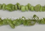 CPO40 15.5 inches 4*10mm – 10*12mm olivine chips beads wholesale