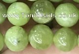 CPO45 15.5 inches 8mm round natural olivine gemstone beads