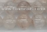 CPQ252 15.5 inches 8mm round natural pink quartz beads wholesale