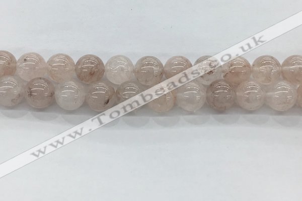 CPQ254 15.5 inches 12mm round natural pink quartz beads wholesale