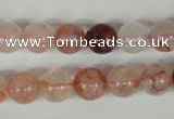 CPQ30 15.5 inches 10mm round natural pink quartz beads wholesale