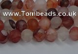 CPQ300 15.5 inches 4mm round matte pink quartz beads wholesale