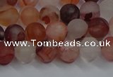 CPQ301 15.5 inches 6mm round matte pink quartz beads wholesale