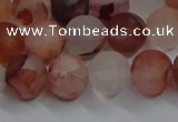 CPQ302 15.5 inches 8mm round matte pink quartz beads wholesale