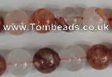 CPQ31 15.5 inches 12mm round natural pink quartz beads wholesale