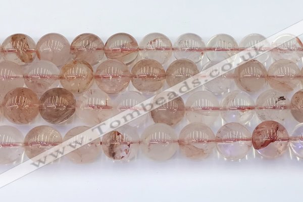 CPQ333 15.5 inches 12mm round pink quartz beads wholesale