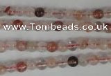 CPQ35 15.5 inches 5mm round natural pink quartz beads wholesale