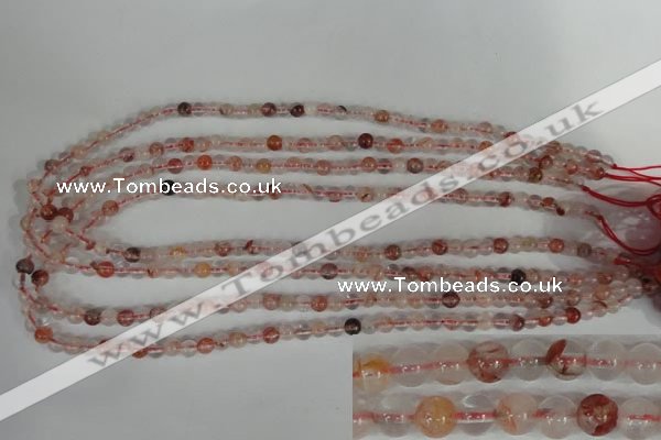 CPQ35 15.5 inches 5mm round natural pink quartz beads wholesale