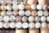 CPQ373 15 inches 10mm round red quartz beads wholesale