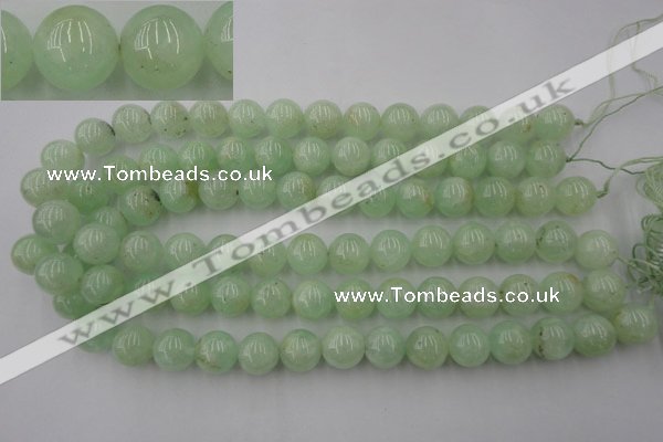 CPR105 15.5 inches 14mm round natural prehnite beads wholesale