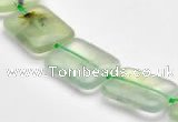 CPR12 A grade 12*16mm rectangle natural prehnite gemstone beads