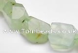 CPR20 A grade freeform natural Prehnite gemstone beads