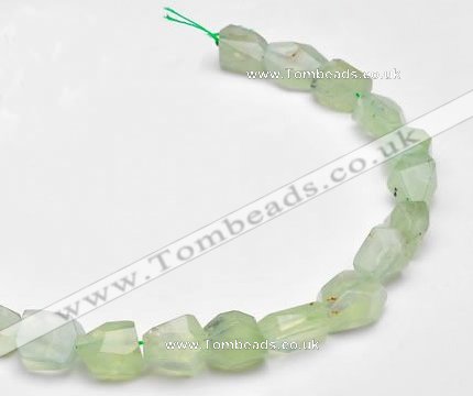 CPR20 A grade freeform natural Prehnite gemstone beads