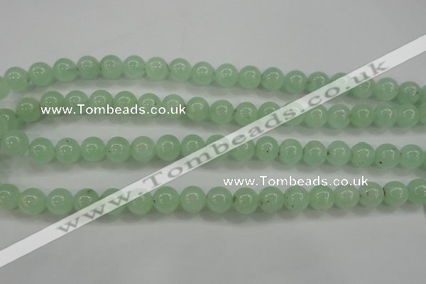 CPR302 15.5 inches 8mm round natural prehnite beads wholesale