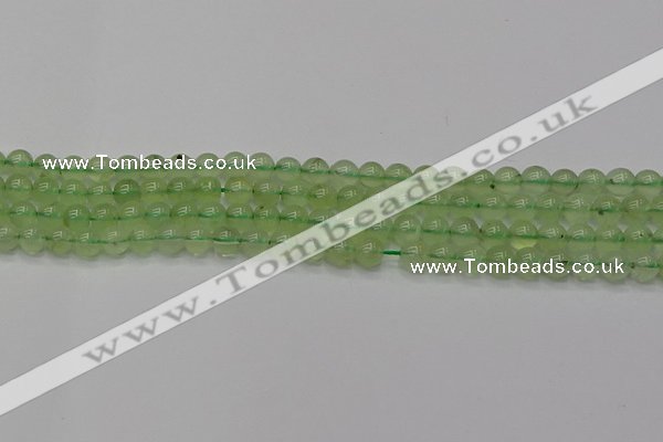 CPR311 15.5 inches 6mm round natural prehnite gemstone beads