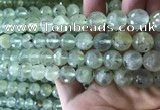 CPR364 15.5 inches 12mm faceted round prehnite gemstone beads