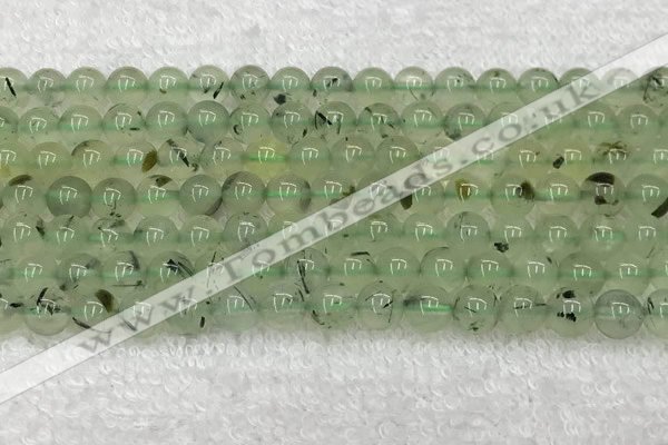 CPR395 15.5 inches 6mm round prehnite gemstone beads
