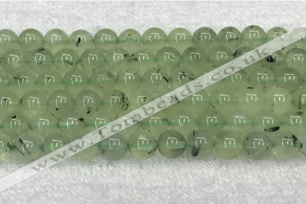 CPR398 15.5 inches 12mm round prehnite gemstone beads