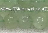 CPR401 15.5 inches 8mm round natural prehnite beads