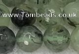 CPR407 15.5 inches 10mm faceted round prehnite beads wholesale