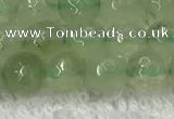 CPR415 15.5 inches 6mm faceted round natural prehnite beads