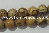 CPT454 15.5 inches 12mm round picture jasper beads wholesale