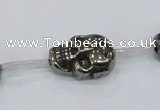 CPY562 15.5 inches 13*18mm skull pyrite gemstone beads