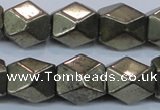 CPY611 15.5 inches 13*16mm nuggets pyrite gemstone beads