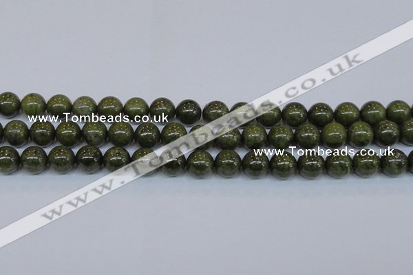 CPY755 15.5 inches 14mm round pyrite gemstone beads wholesale