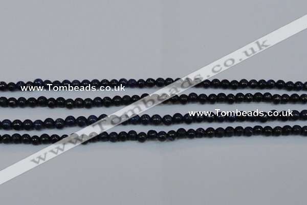 CPY770 15.5 inches 4mm round pyrite gemstone beads wholesale