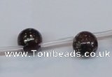 CPY781 Top drilled 10mm round pyrite gemstone beads wholesale