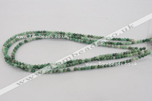 CQJ01 15.5 inches 4mm round Qinghai jade beads wholesale