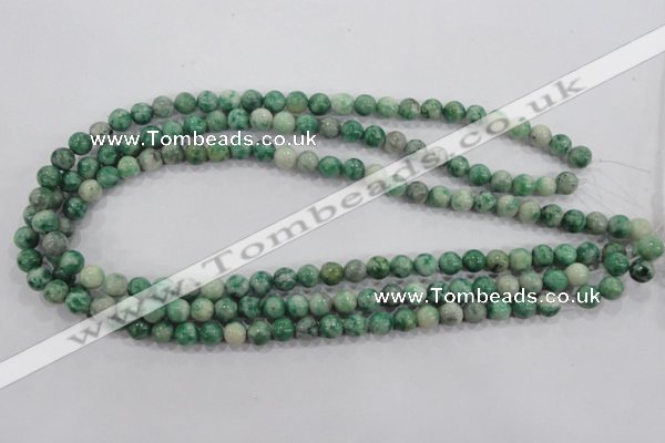 CQJ02 15.5 inches 6mm round Qinghai jade beads wholesale